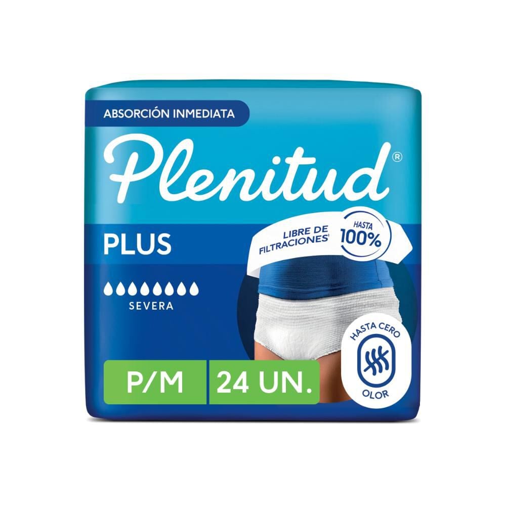 Ropa Interior Plenitud Plus P/M 24 Un