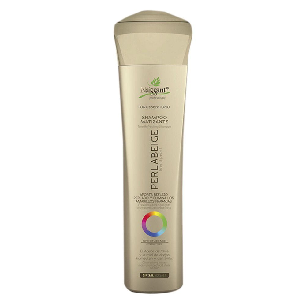 Shampoo Matizante Perla Beige Tono Sobre Tono sin Sal 300mL