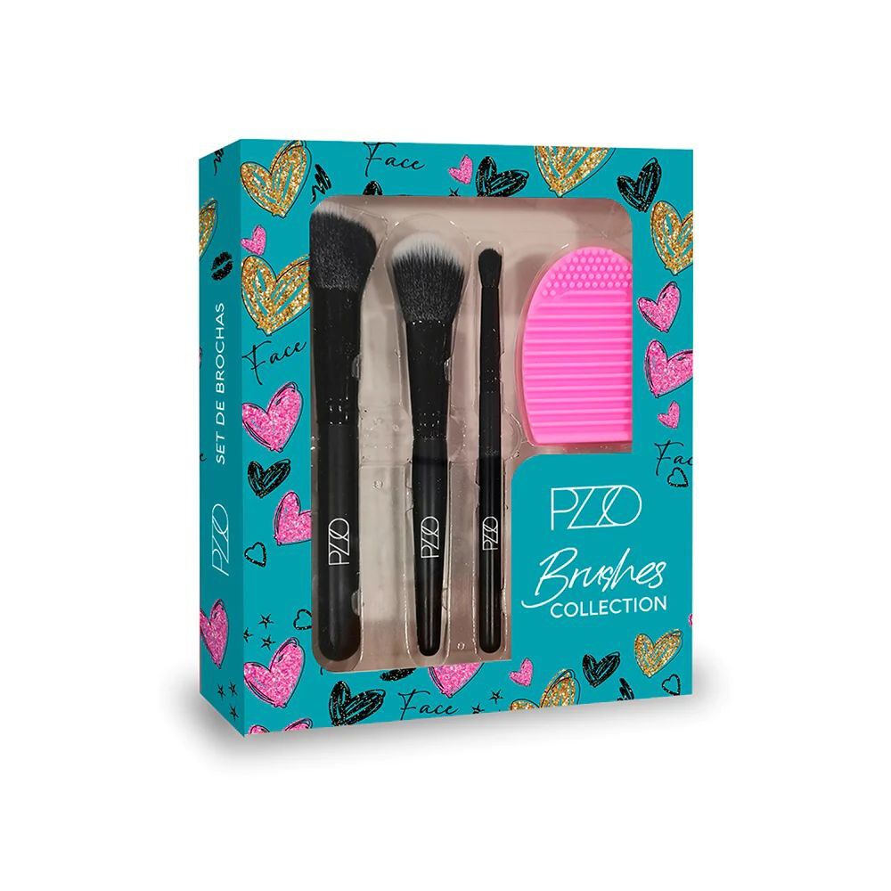 Petrizzio Brochas Solo Para Ojos Set De Brochas Para