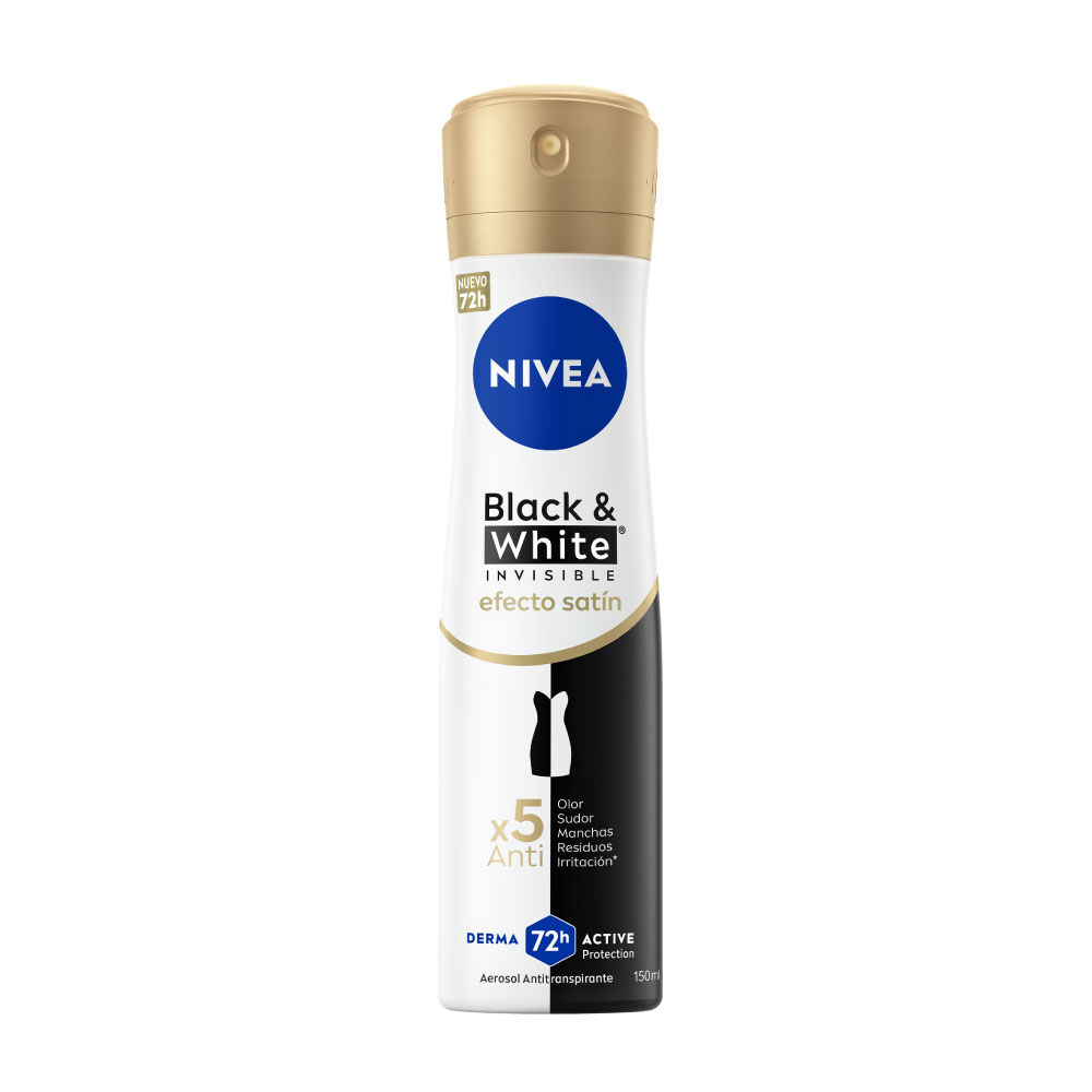 Desodorante Spray Black & White Toque De Seda 150 mL