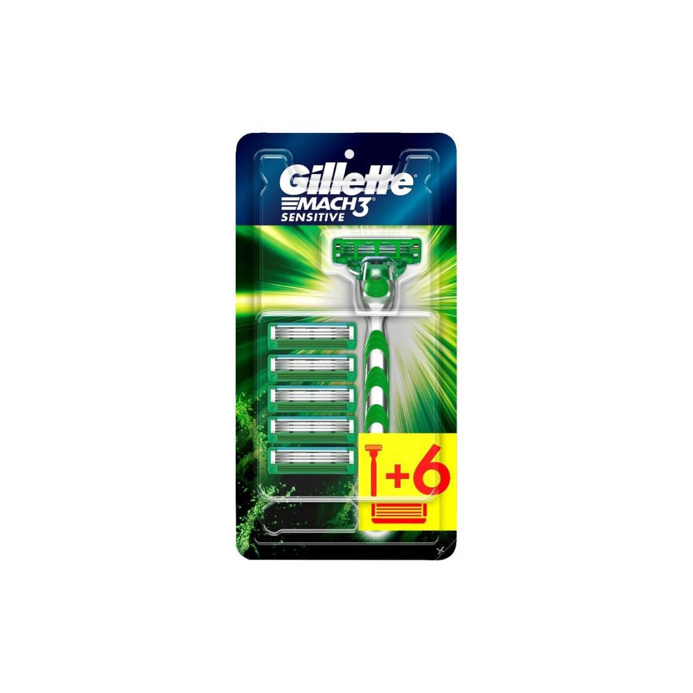 Mach3 Sensitive 6Up Blister