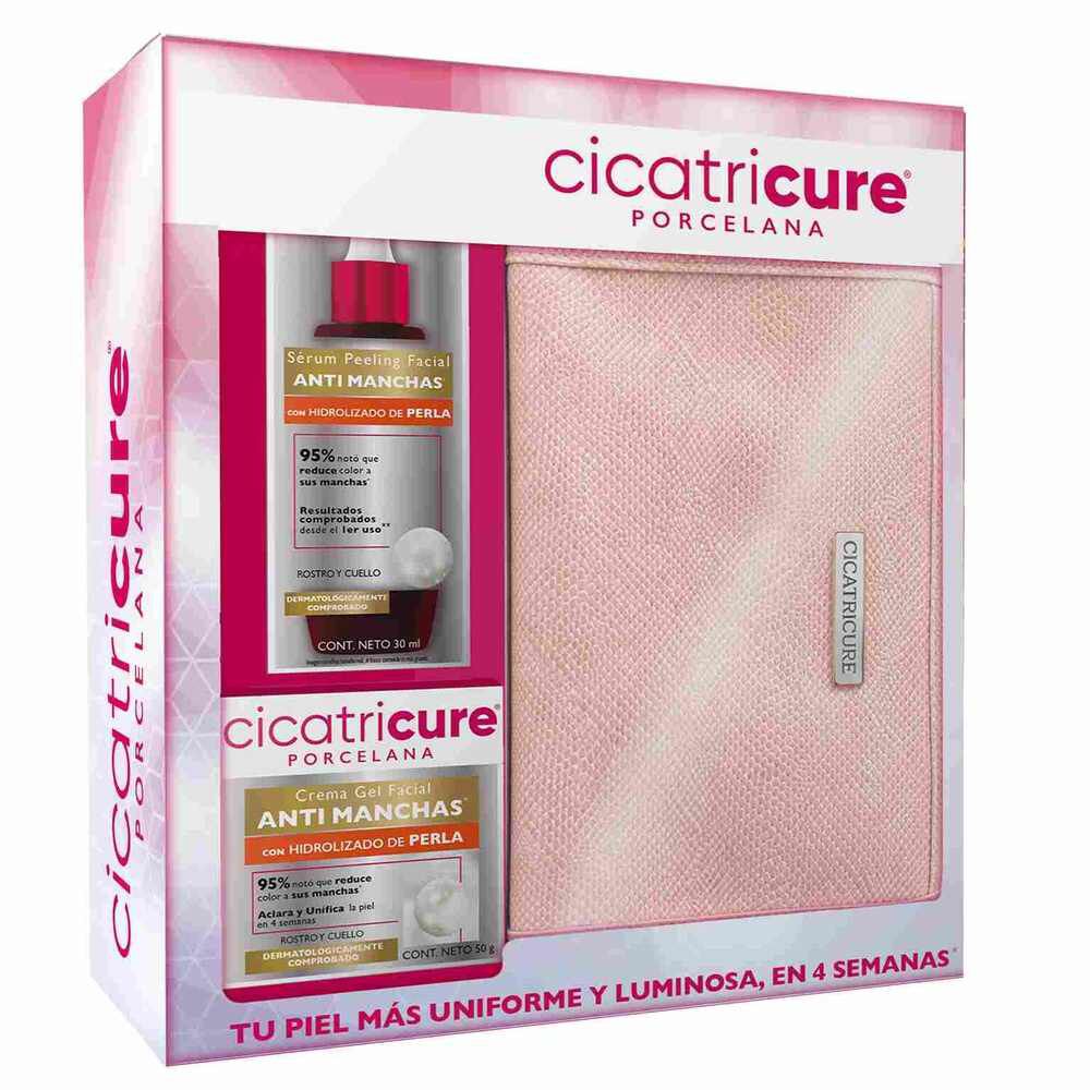 Pack Porcelana Sérum Peeling 30Ml + Porcelana Crema Gel 50Gr + Cosmetiquero