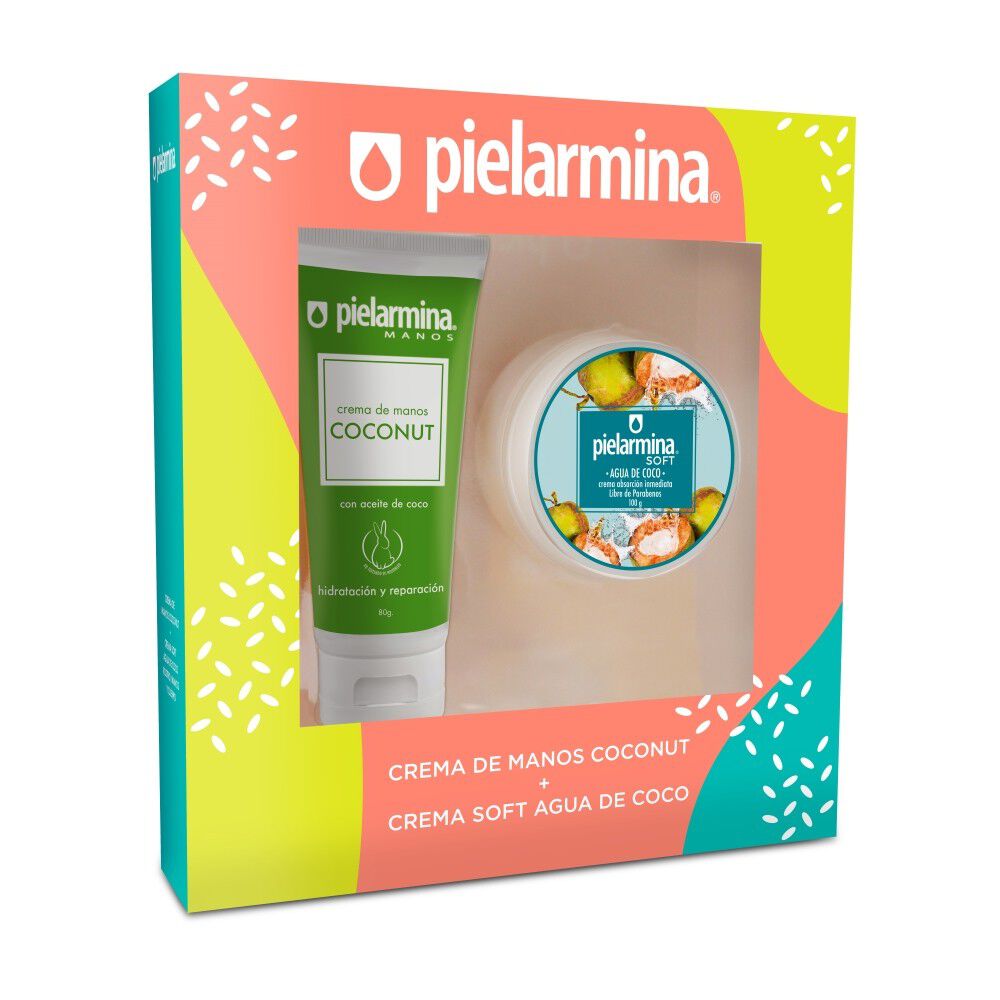Crema de Manos Coconut 80 grs + Crema Soft Agua de Coco 100 grs image number null
