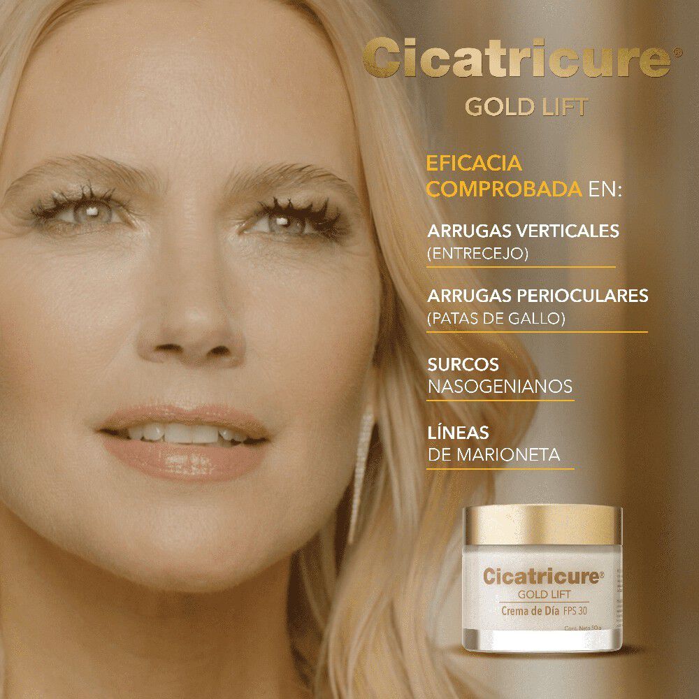 Crema Facial Gold Lift Día 50 grs