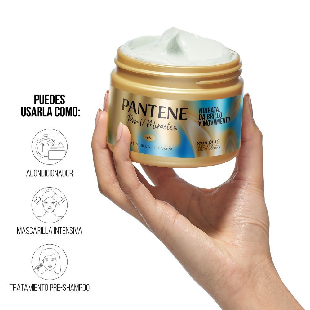 Mascarilla-Pro-V-Miracles-Hidrata,-Da-Brillo-y-Movimiento-300-mL -imagen-3