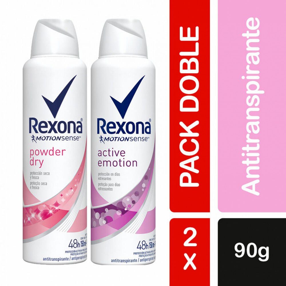 Pack 2 unidades Spray Femenino 90 grs