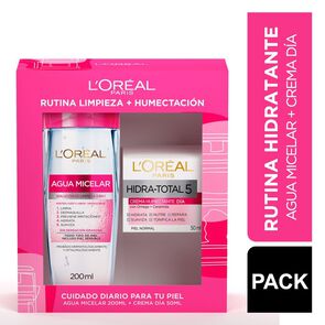 Hidra-Total-5-Crema-Humectante-Día-50-mL-+-Agua-Micelar-200-mL-imagen