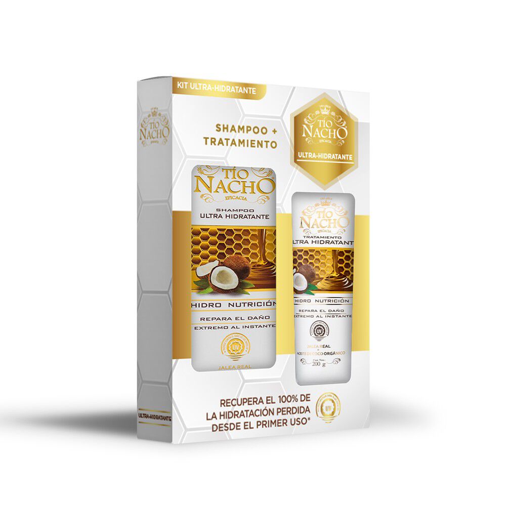 Kit Ultra Hidratante Shampoo Coco 415 mL + Tratamiento
