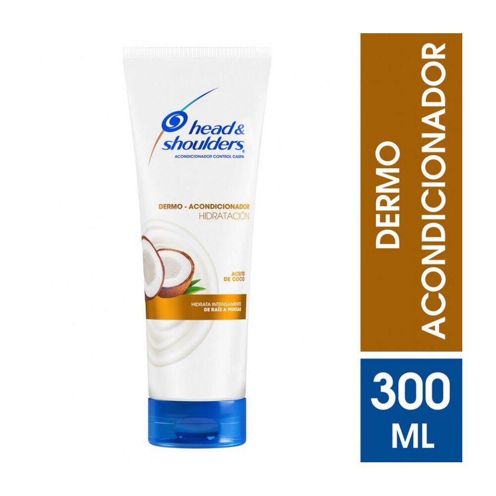Dermo-Acondicionador-Control-Caspa-Hidratación-Aceite-de-Coco-300-mL-imagen-1