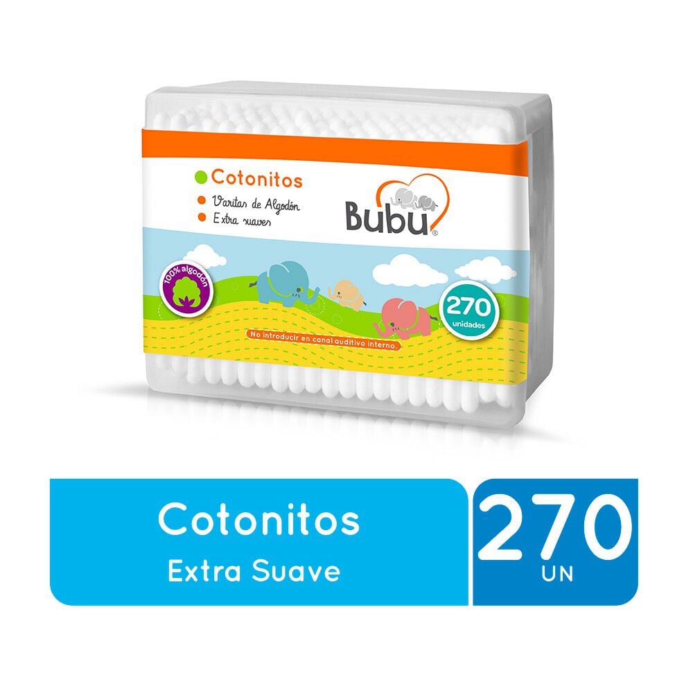 Cotonitos extra suaves 270 unidades