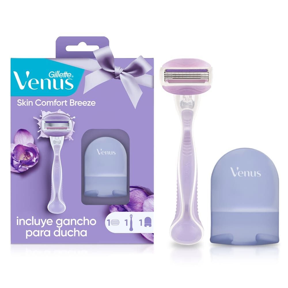Kit Máquina de Afeitar Breeze 1 Ud + Gancho Ducha