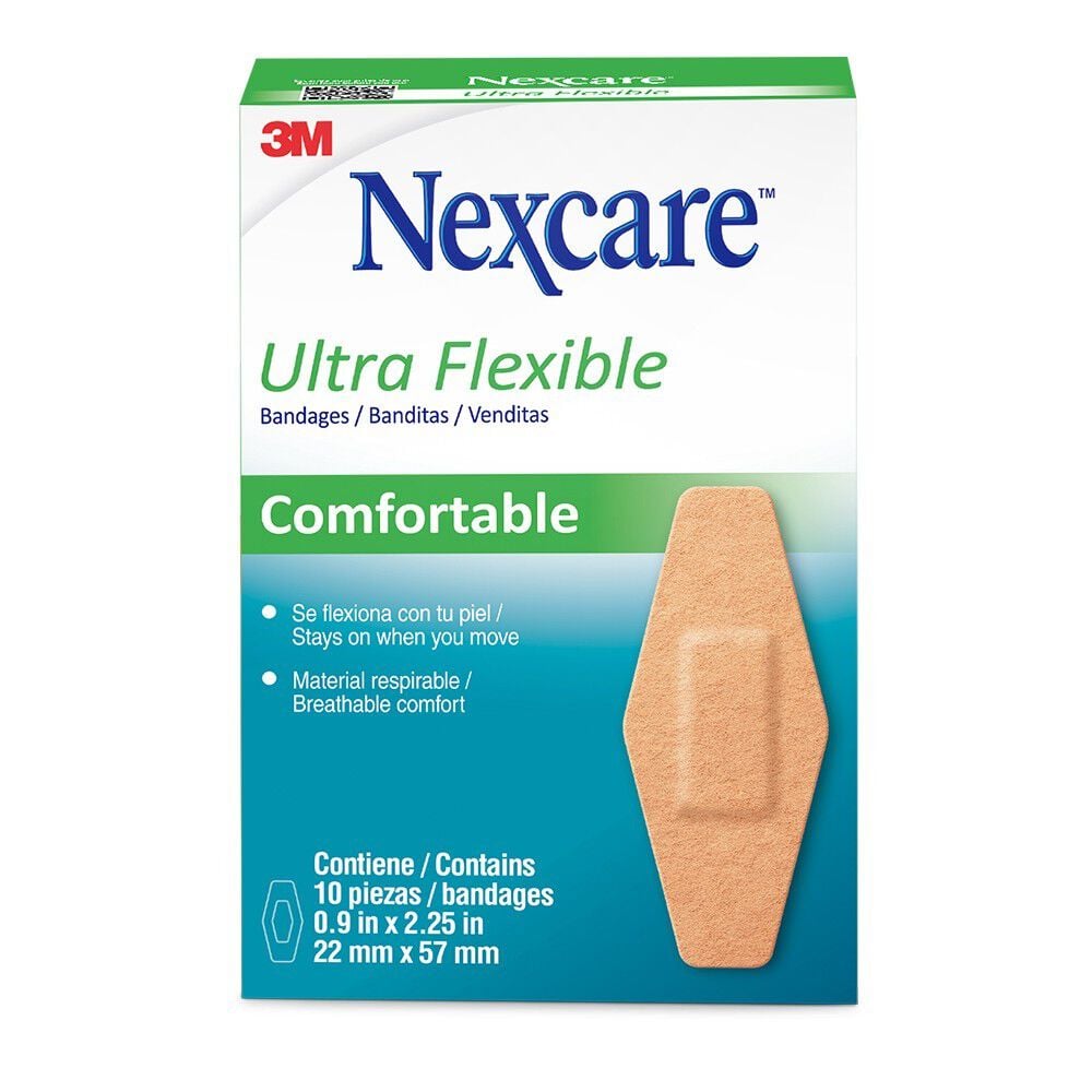 Parche Ultra Flexibles, 10 un. Tamaño único