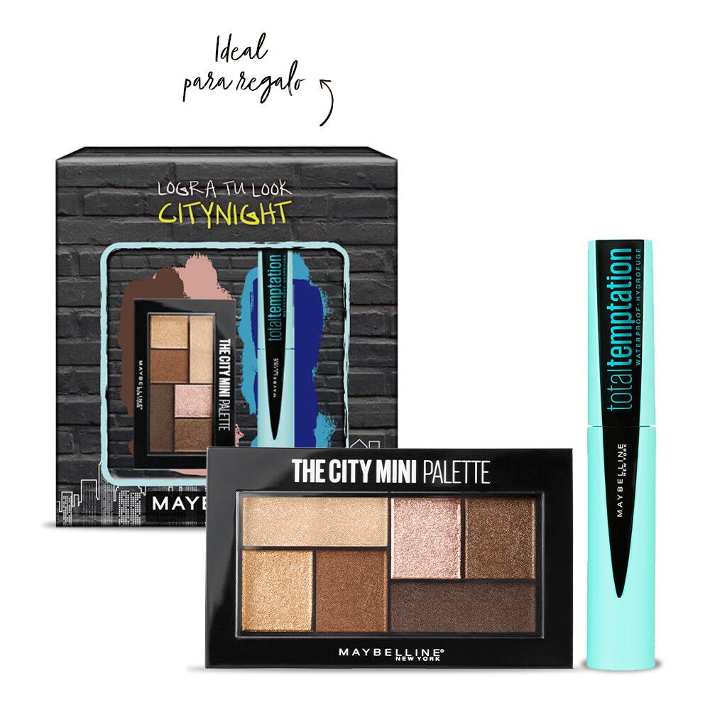 City-Night-The-City-Mini-Palette-4-grs-+-MascaraTotal-Temptation-Wp.Negro-imagen