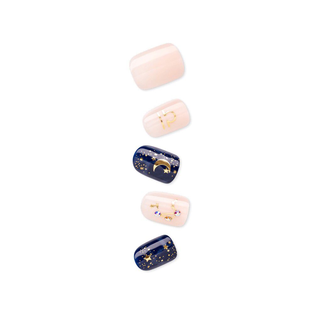 New-Impress-Colección-Zodiaco-Libra-Press-On-Manicure-30-Unidades-imagen-5