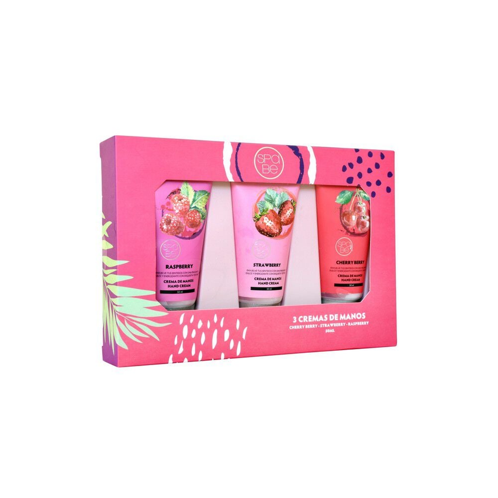 Set 3 Cremas De Manos Cherry de 50 mL