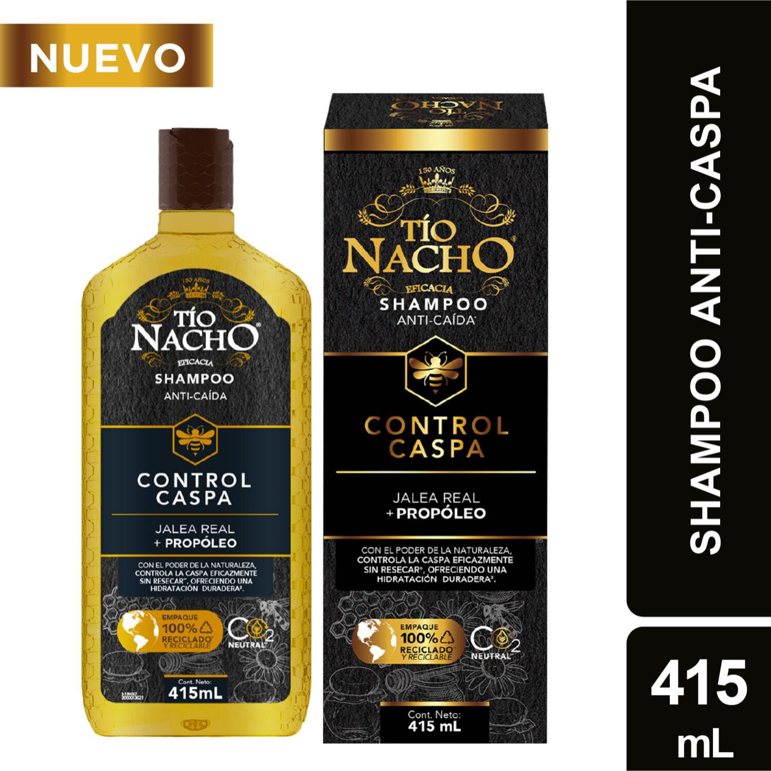 Shampoo Tío Nacho Control Caspa 415ml