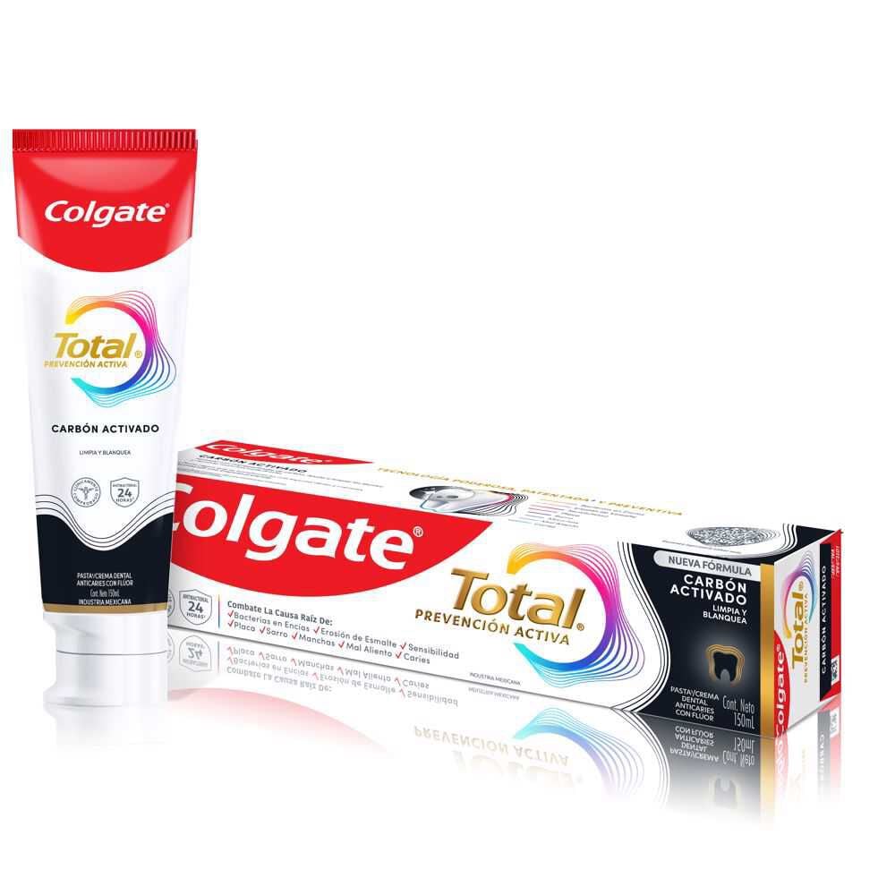 Pasta Dental Total 12 Charcoal 150ml
