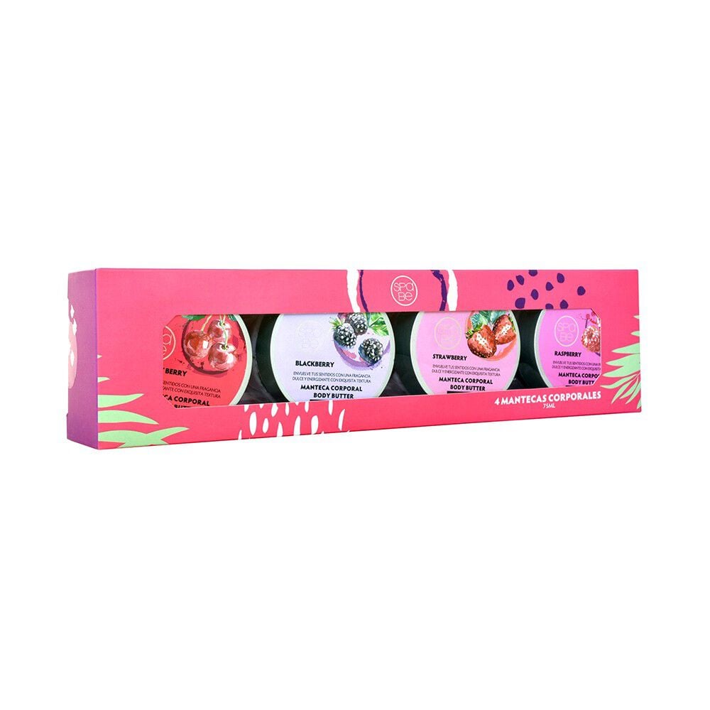 Set de Mantecas Corporales Body Butter 4 Uds