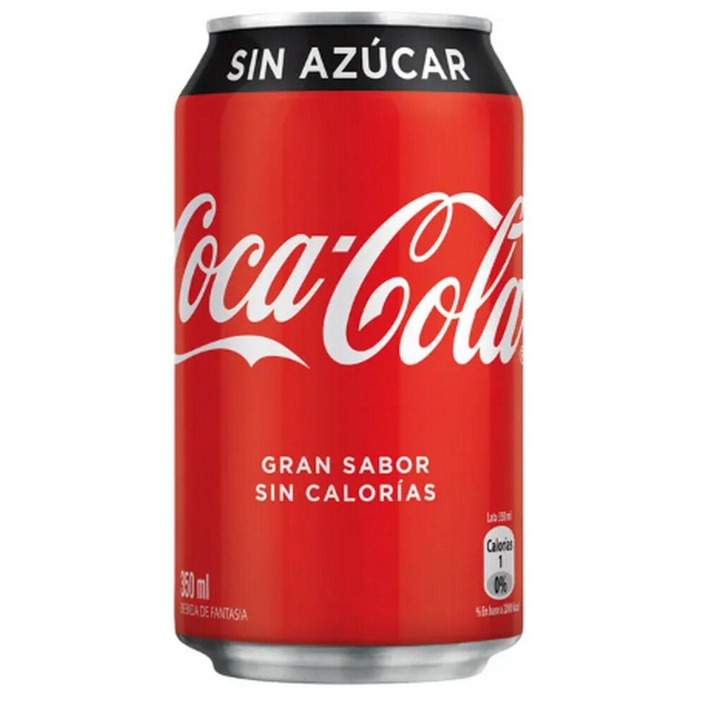Coca Cola Sin Azúcar 350 ml