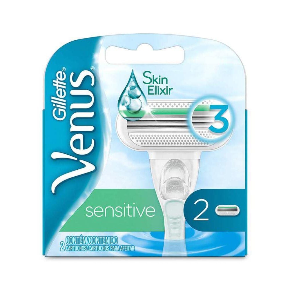Venus Sensitive Cartuchos Para Afeitar 2 Unidades