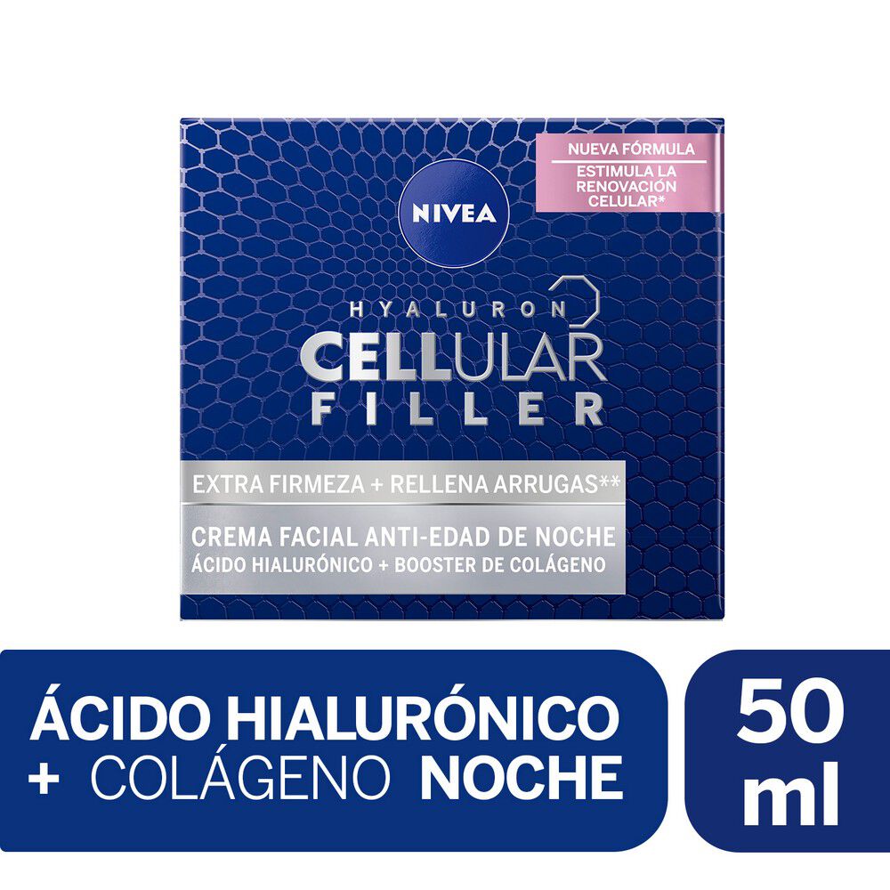 Crema Facial Antiarrugar Cellular Noche 50 mL