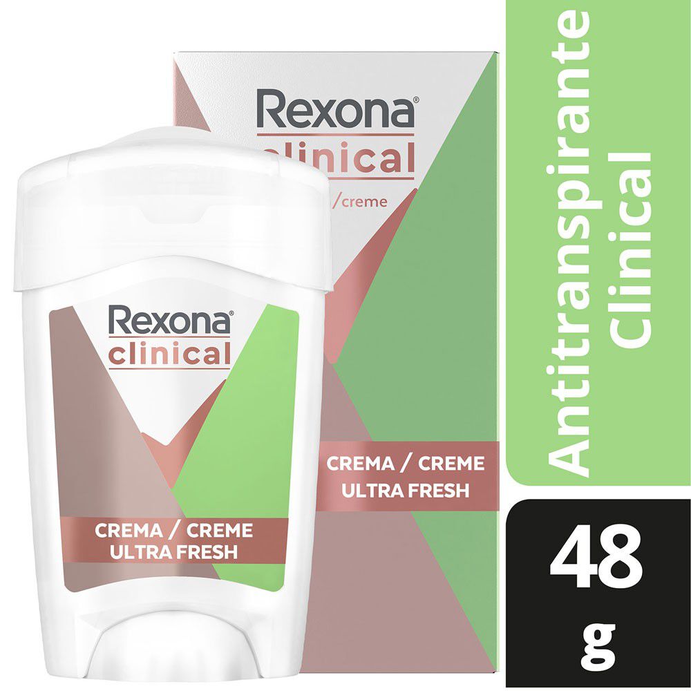Clinical Desodorante Femenino Ultra Fresh Crema En Barra 48 grs image number null