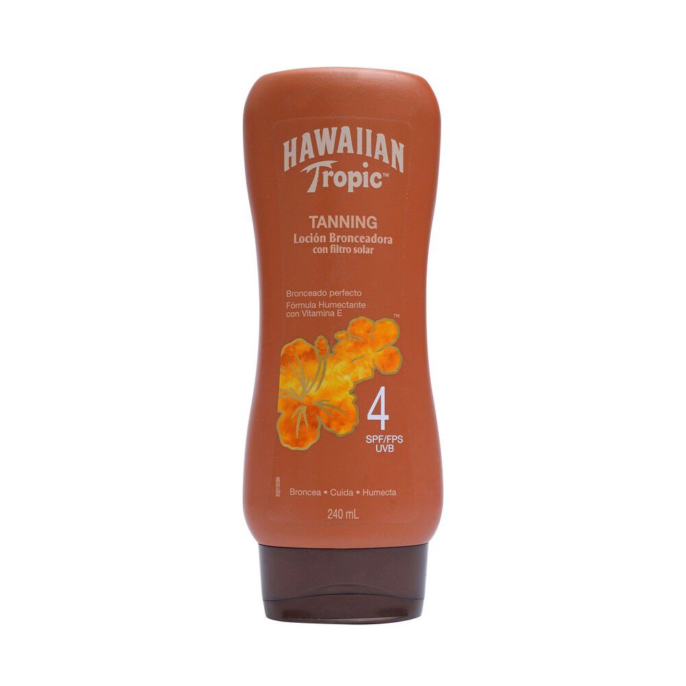 Loción Bronceadora con Filtro Solar Fps 4 240 mL image number null