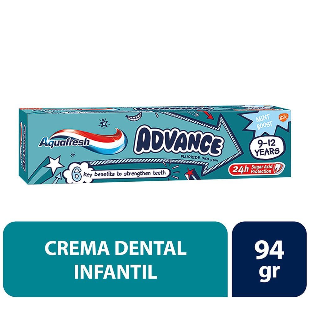 Advance 9 a 12 Pasta Dental de 75 mL