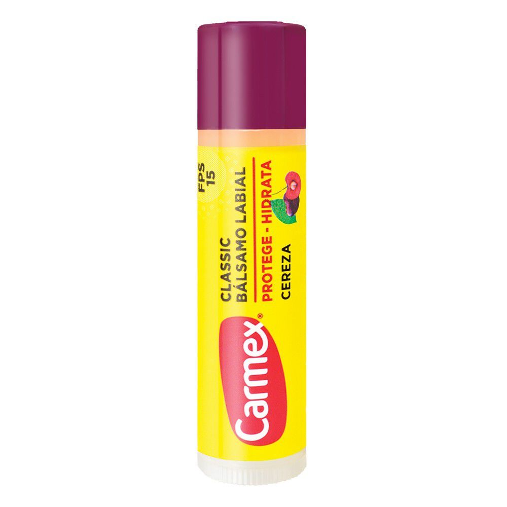 Bálsamo Labial Cereza en Stick con Fps15 Labios Secos y Agrietados 4,25 Gr