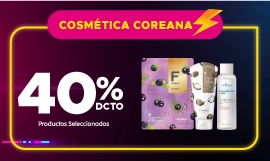 Oferta Flash Cosmética Coreana en Cyber Ofertas