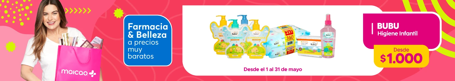 Higiene Infantil BUBU en tiendas Maicao Chile