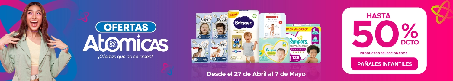 Hito Pañales Infantiles en tiendas Maicao Chile