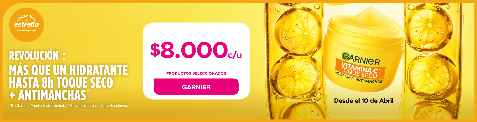 Toque Seco Garnier en Maicao