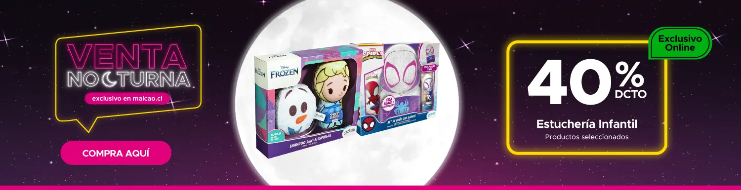 Venta Nocturna Estuchería Infantil en Maicao