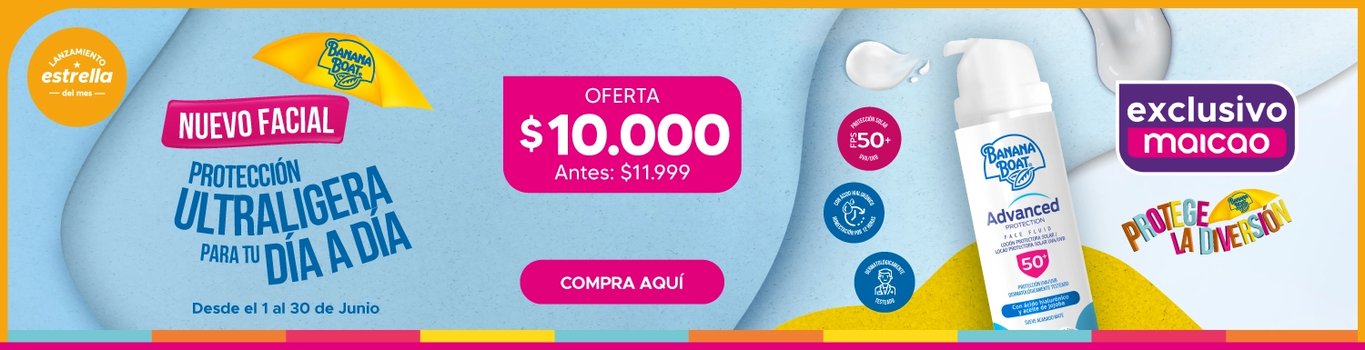 Protector Solar Banana Boat en Maicao
