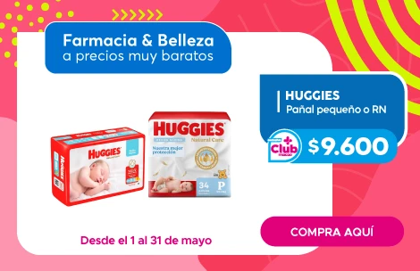 Huggies Pañales Pequeños Gloss en Maicao