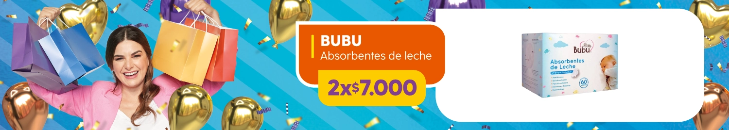 Especial Maternidad Absorbentes BUBU en tiendas Maicao Chile