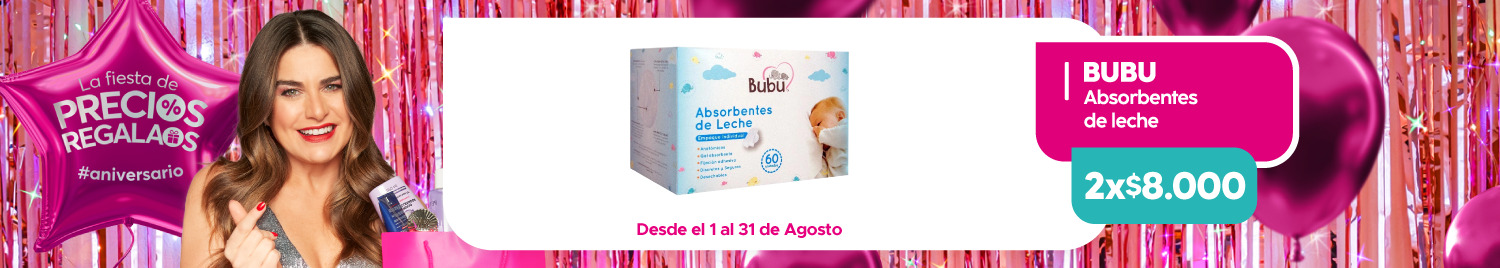 Maternidad Absorbentes BUBU en tiendas Maicao Chile