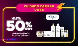 Oferta Flash Capilar Dove en Cyber Ofertas