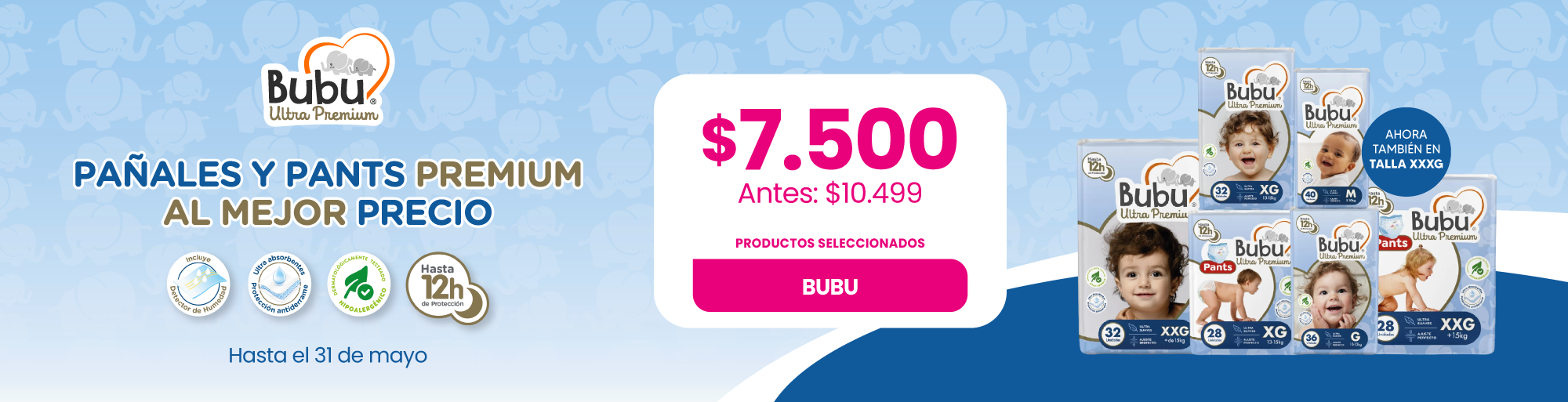 Pañales y Pants Bubu en Maicao