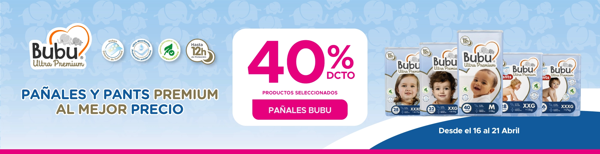 Pañales y Pants Bubu en Maicao