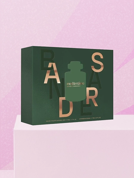 Set Regalo Banderas Perfume Hombre Mediterráneo Edt 50Ml + After Shave