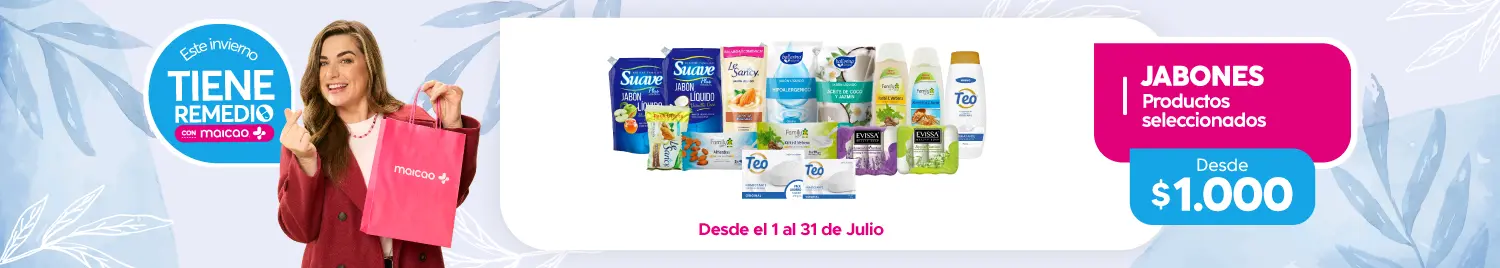Jabones en tiendas Maicao Chile