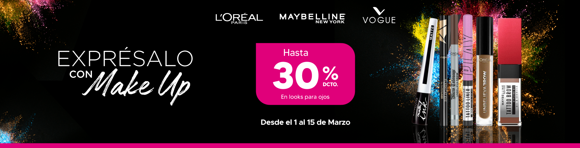 Maybelline Hasta 30% descuento en Maicao