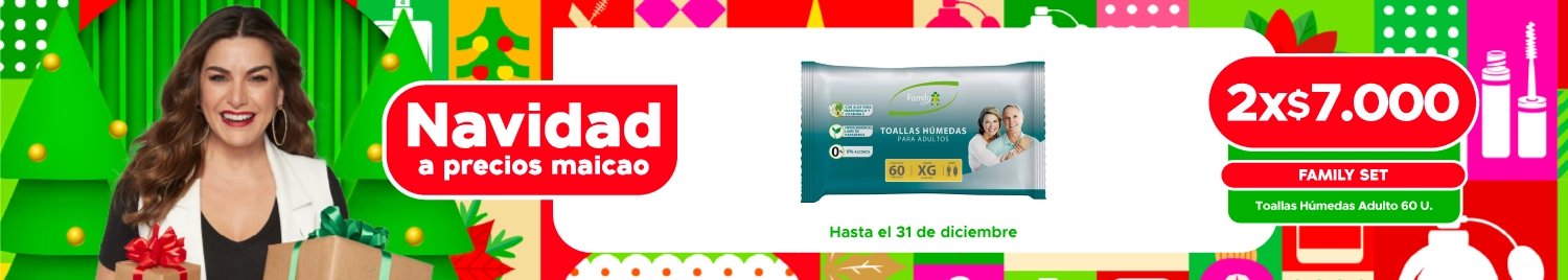 Especial Cuidado Adulto Mayor en tiendas Maicao Chile