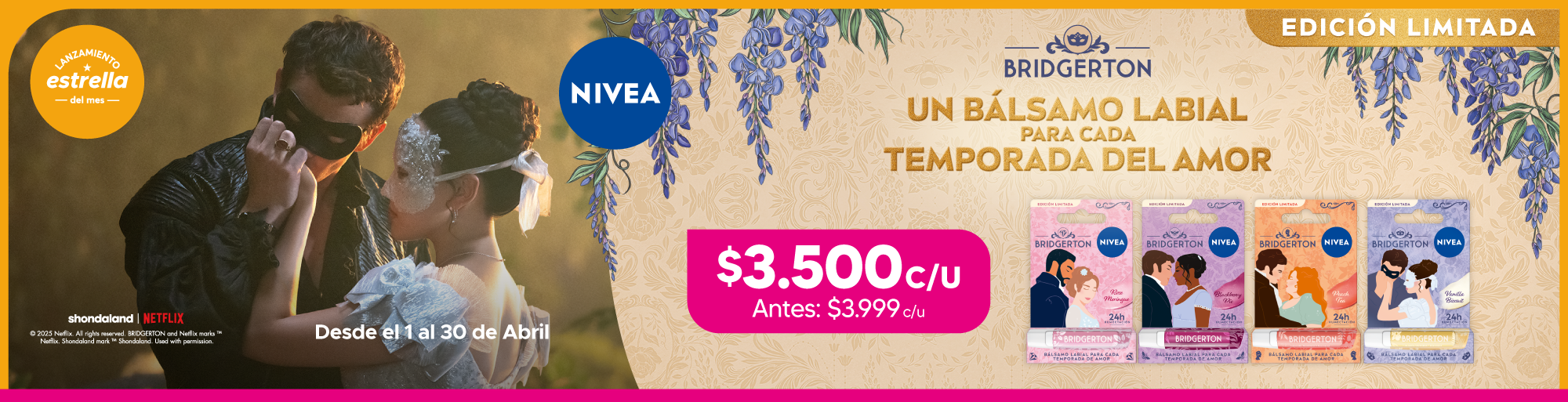 Nivea Lip Bridgerton en Maicao.cl