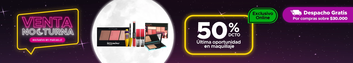 Venta nocturna en tiendas Maicao Chile