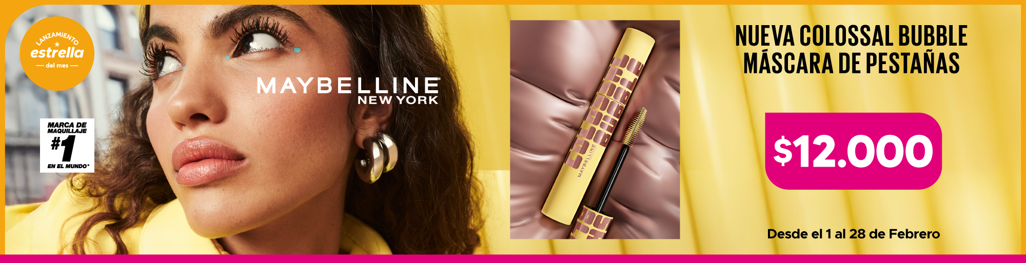Lanzamiento Maybelline Bubble en Maicao