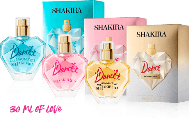 Mini Dance Shakira 30 ml of love