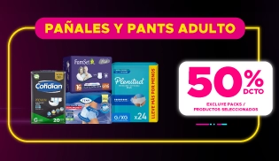 Ofertas Flash en Pañales y Pants Adulto en Cyber Ofertas
